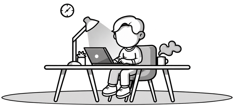 Le technicien SDK Informatique à son poste de travail